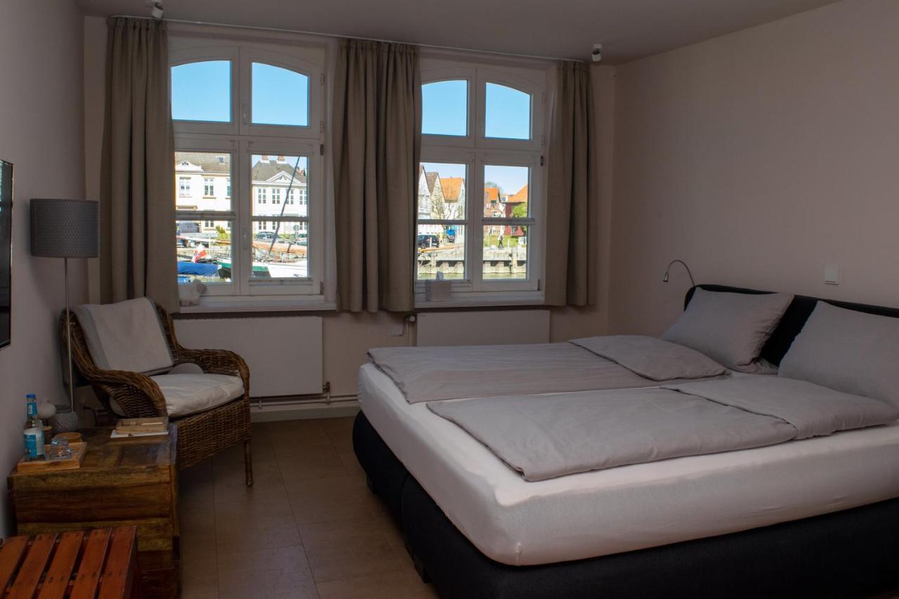 Hotel Das Brueckenhaus Glückstadt Exterior foto